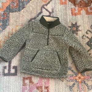 Cozy sherpa sweatshirt